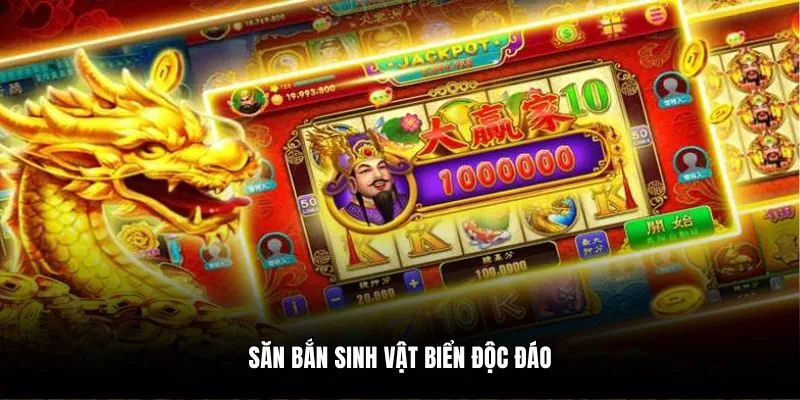 Săn bắn sinh vật biển độc đáo