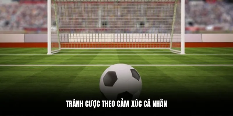 Tránh cược theo cảm xúc cá nhân